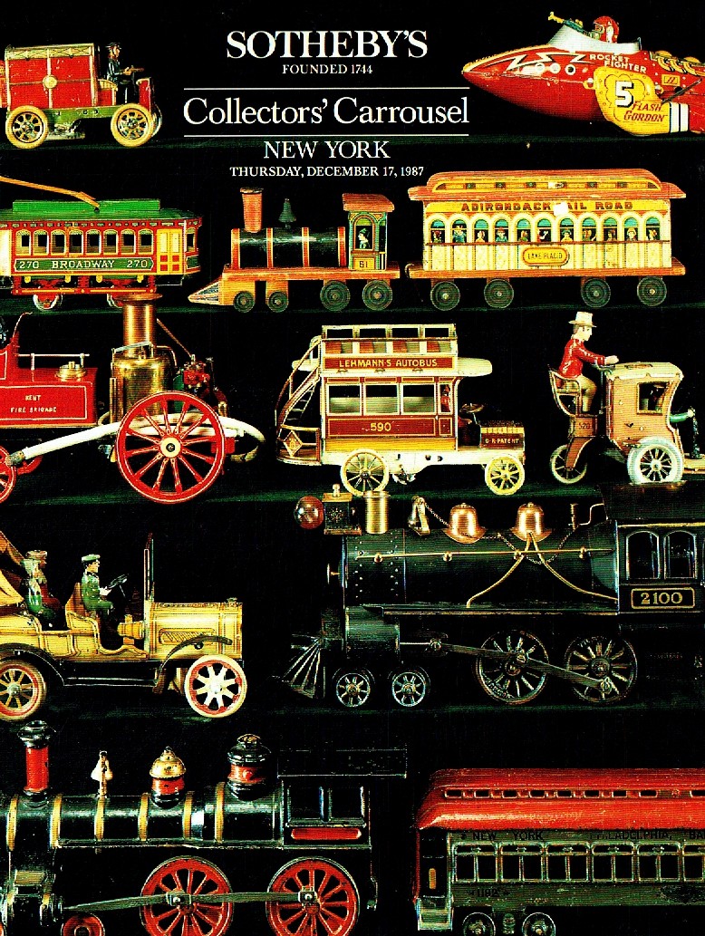 Sothebys December 1987 Collectors Carrousel (Digital Only)