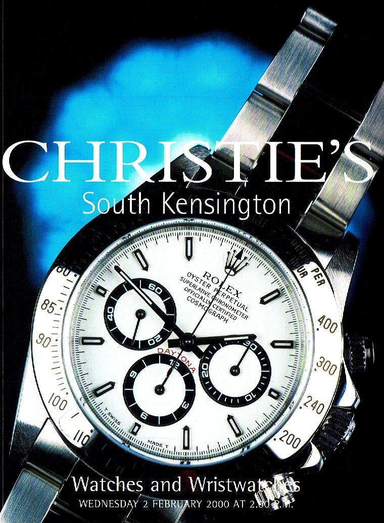 Christies February 2000 Watches & Wristwatches (Digital Only)