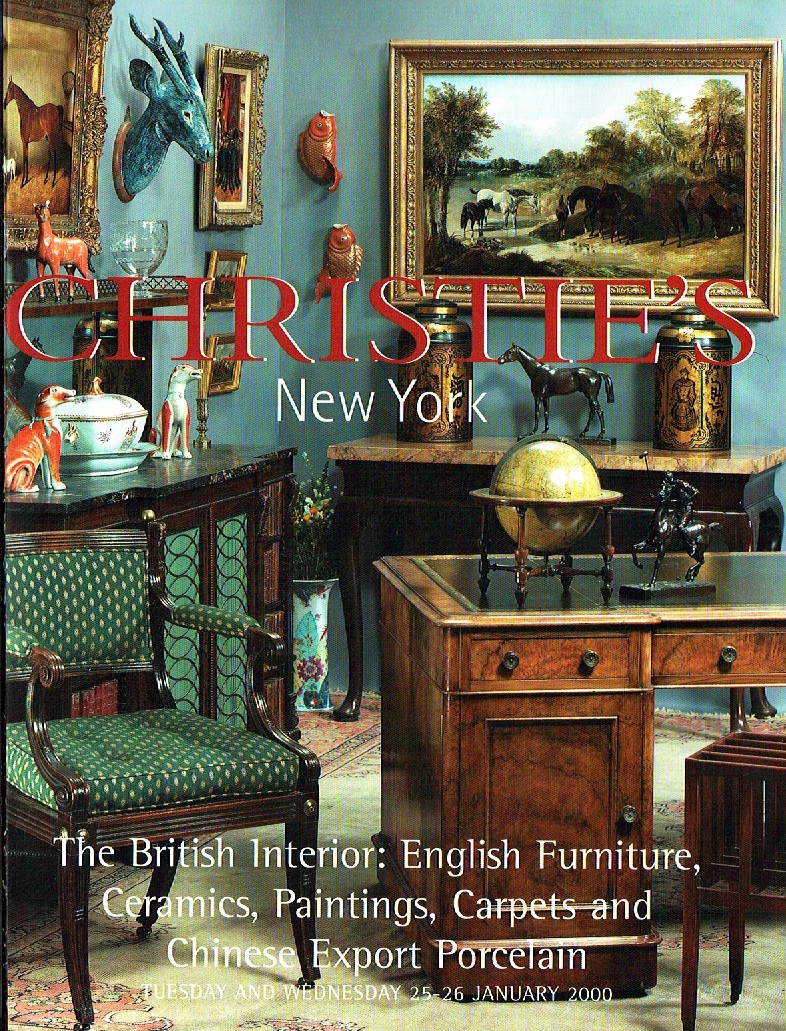 Christies January 2000 The British Interior: English Furn (Digital Only)