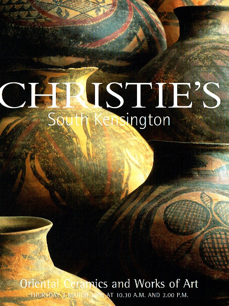 Christies March 2000 Oriental Ceramics & Works of Art (Digitial Only)