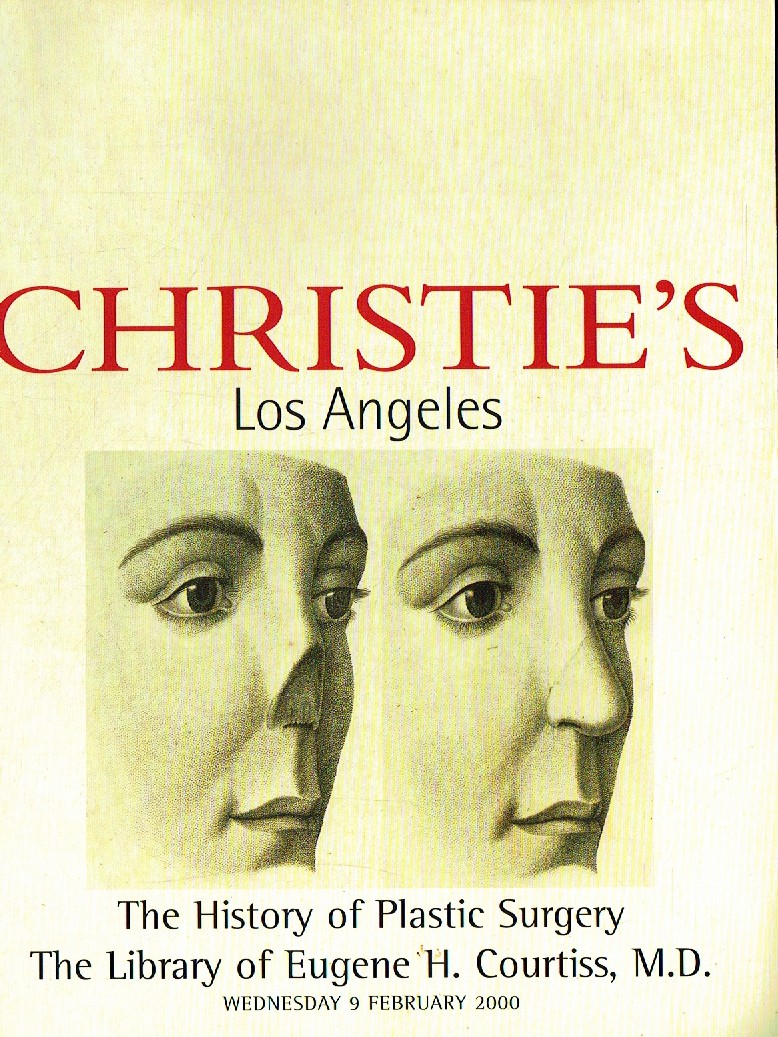 Christies February 2000 The History of Plastic Surgery The Libra (Digital Only)