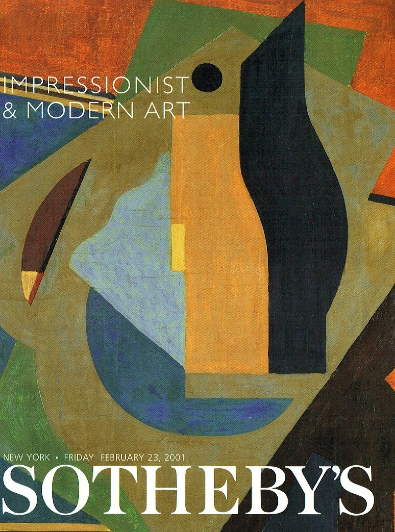 Sothebys February 2001 Impressionist & Modern Art (Digital Only)
