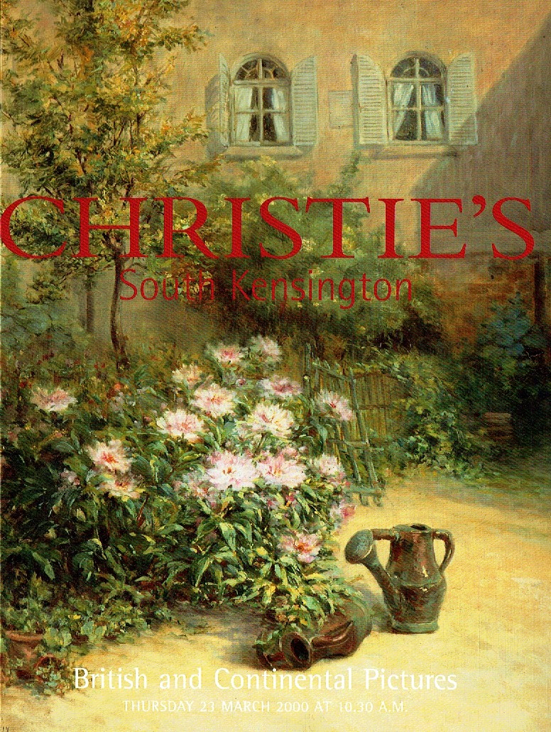 Christies March 2000 British and Continental Pictures (Digital Only)