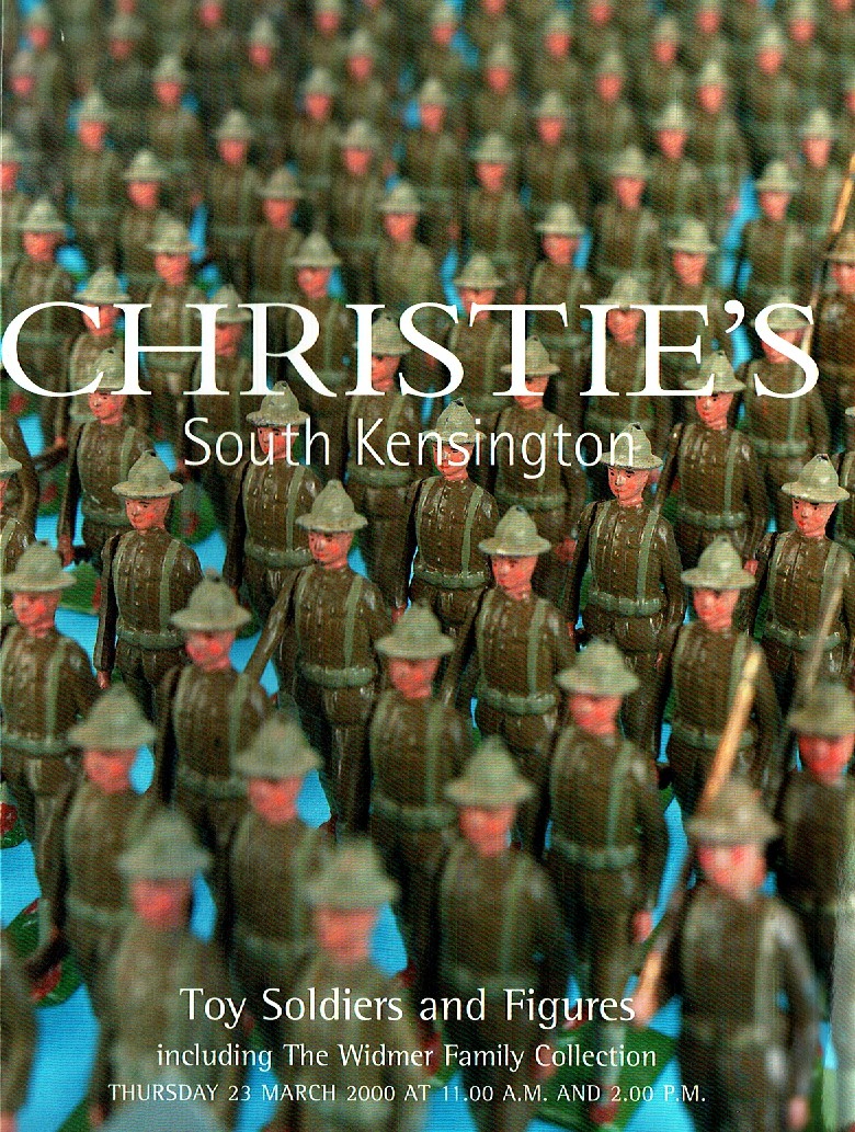 Christies March 2000 Toy Soldiers and Figures (Digital Only)