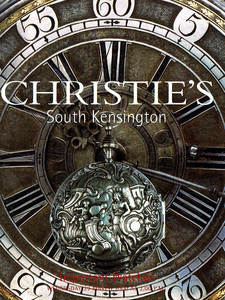 Christies March 2000 Important Watches (Digital Only)