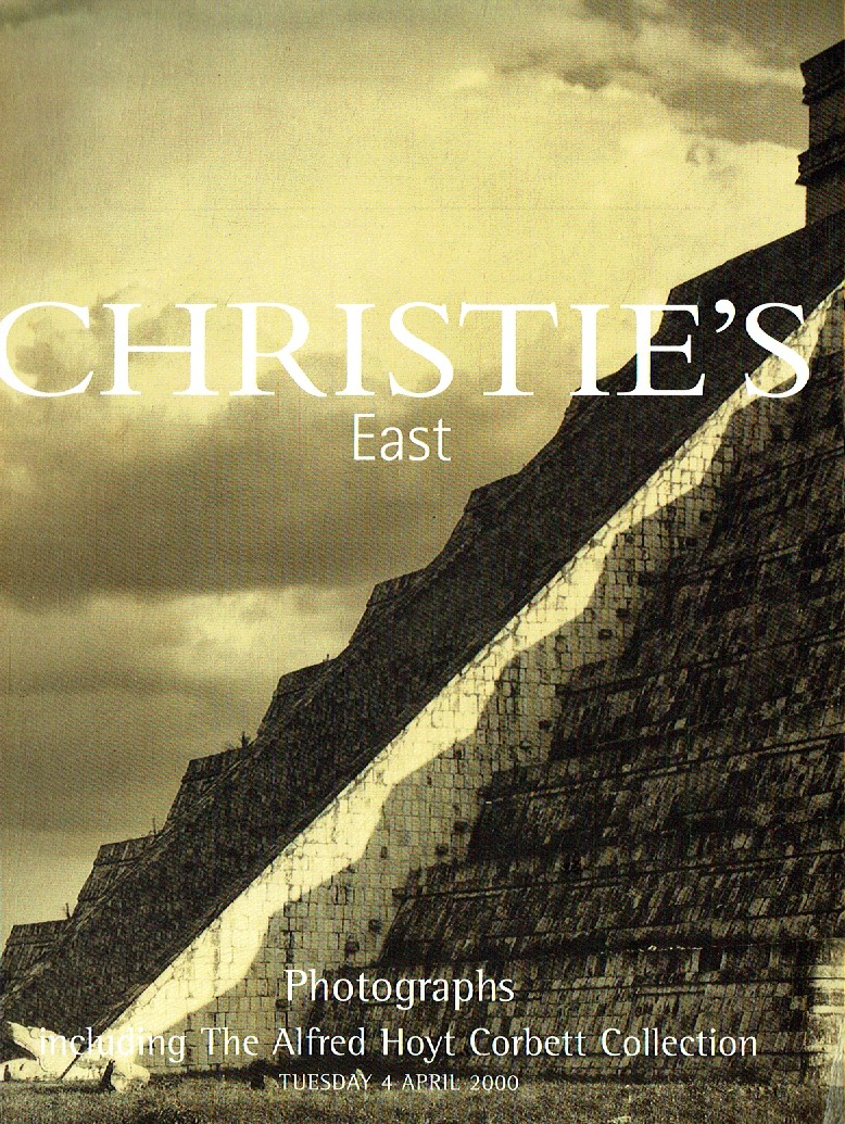 Christies April 2000 Photographs including The Alfred Hoyt Corbe (Digital Only)
