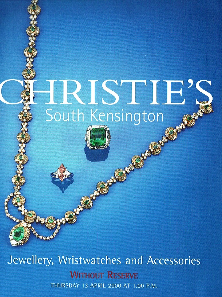 Christies April 2000 Jewellery, Wristwatches & Accessories Witho (Digitial Only)