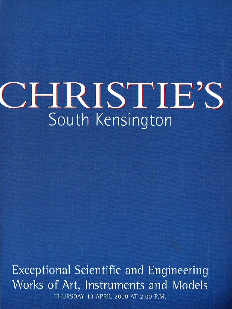 Christies April 2000 Exceptional Scientific & Engineering Works (Digital Only)
