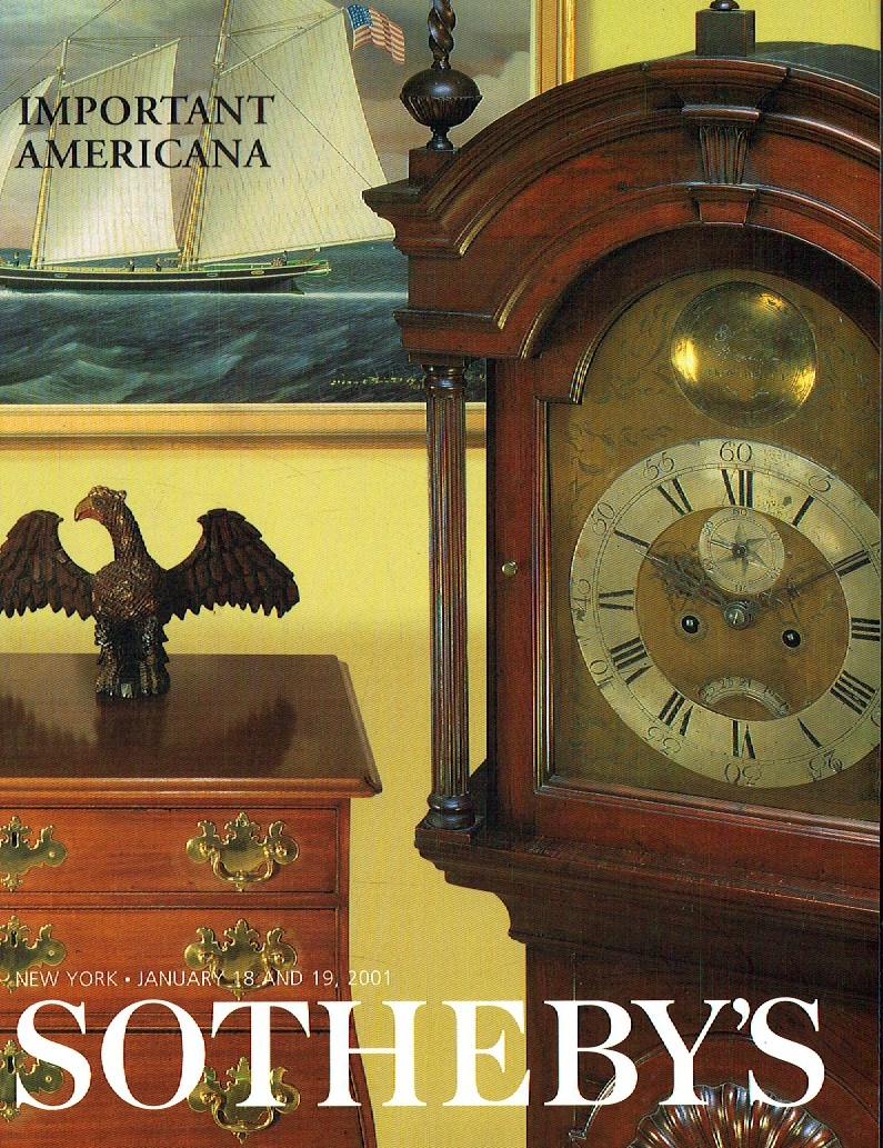Sothebys & 19th January 2001 Important Americana (Digital Only)