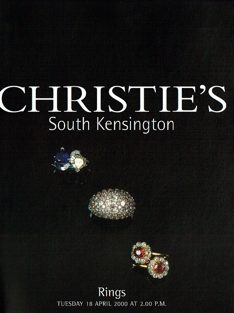 Christies April 2000 Rings (Digital Only)