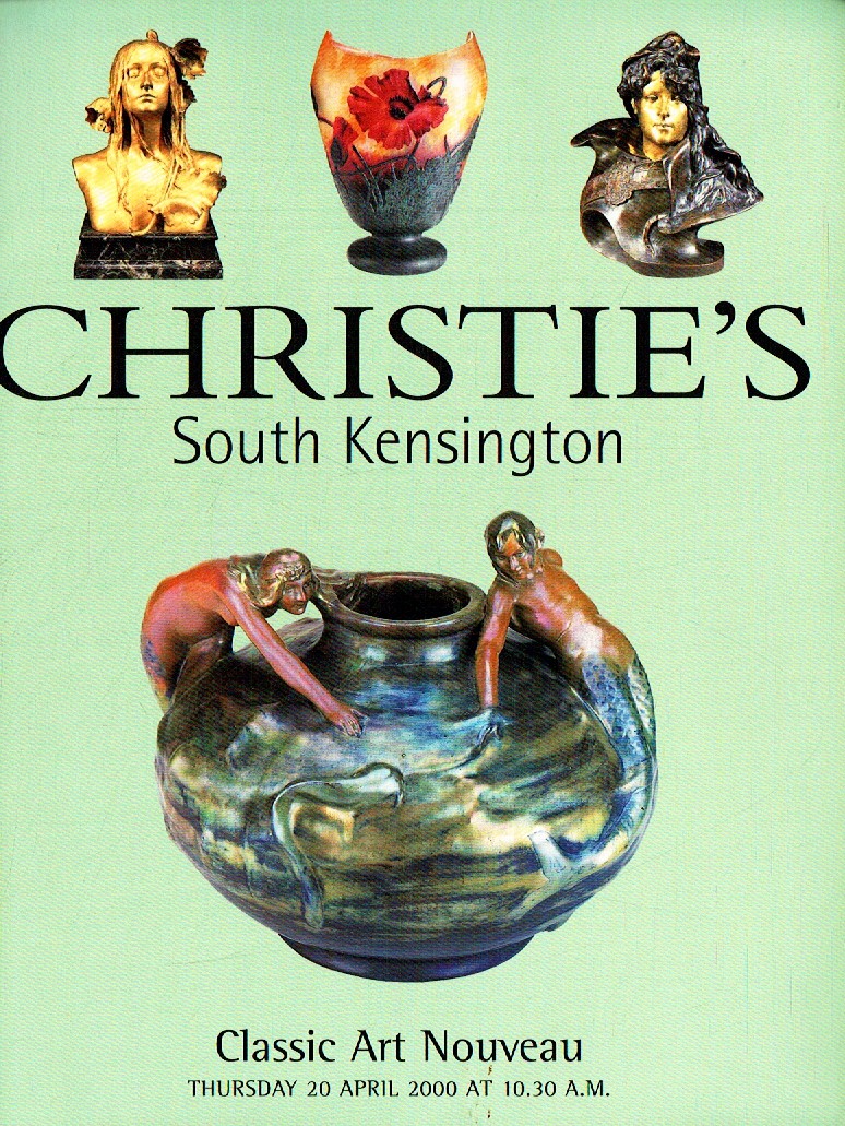 Christies April 2000 Classic Art Nouveau (Digital Only)