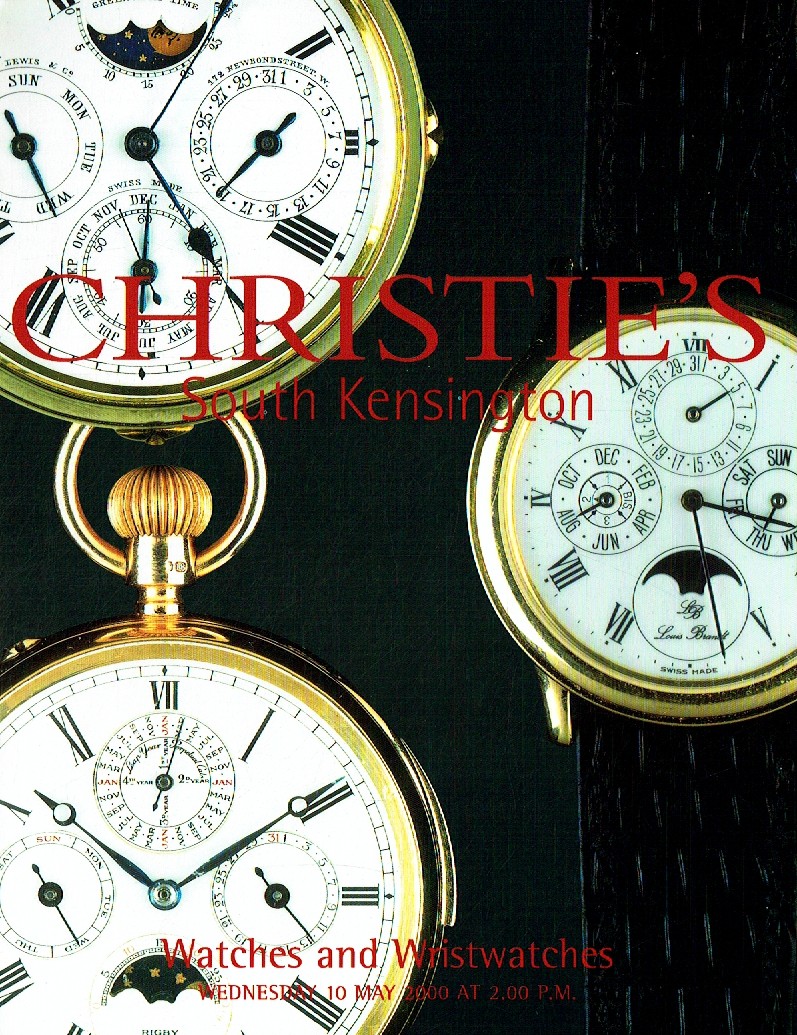 Christies May 2000 Watches & Wristwatches (Digital Only)