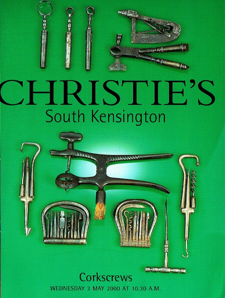 Christies May 2000 Corkscrews (Digitial Only)