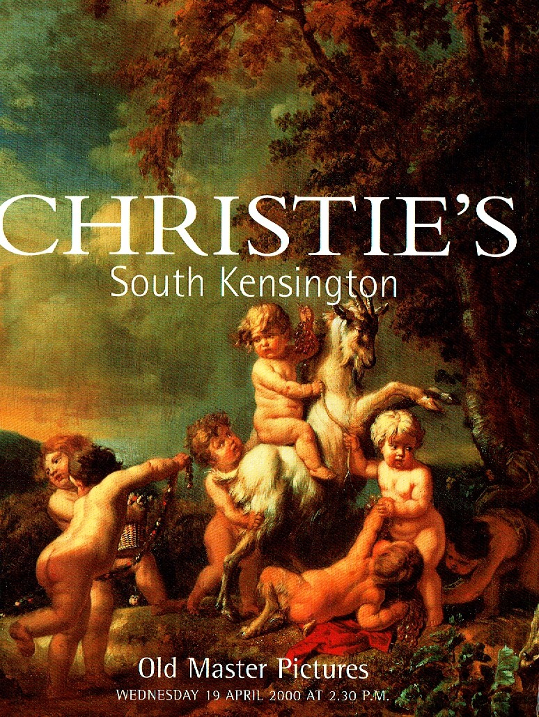 Christies April 2000 Old Master Pictures (Digital Only)