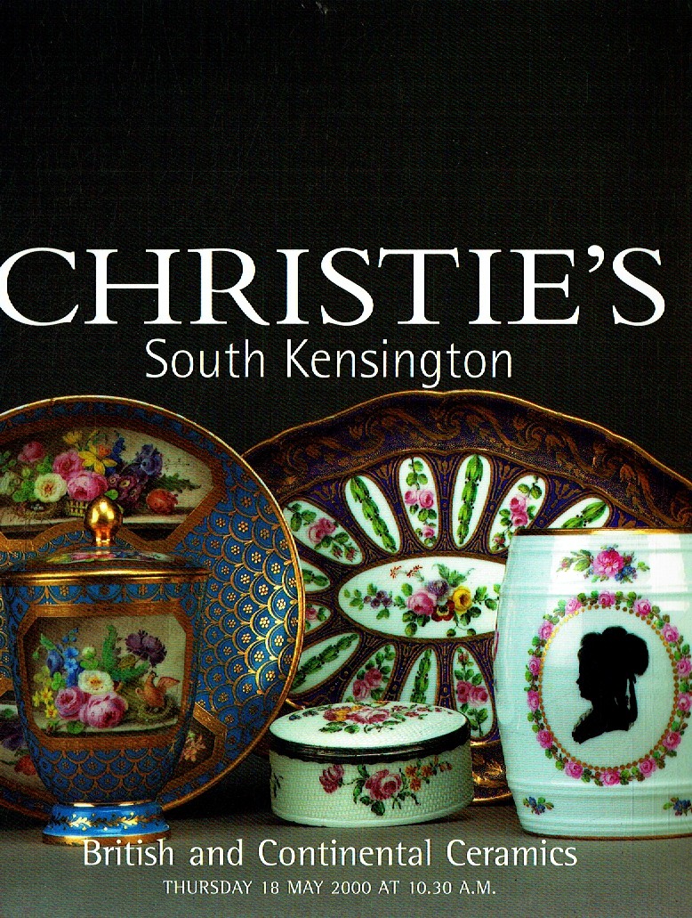 Christies May 2000 British & Continental Ceramics (Digital Only)