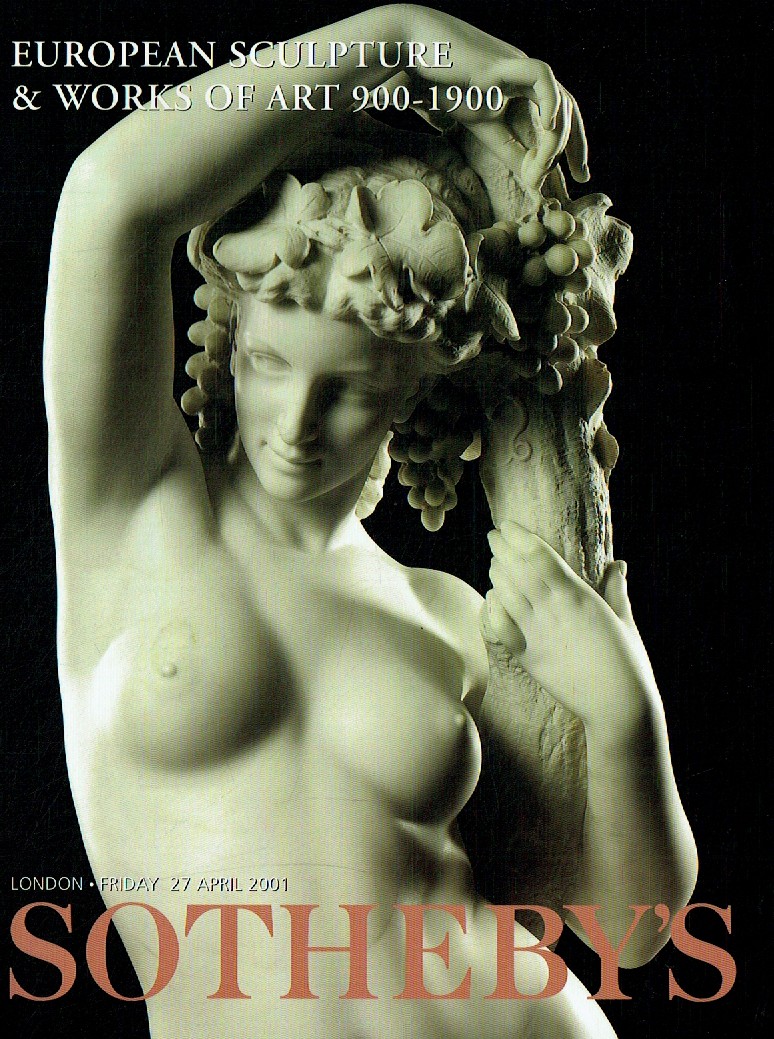 Sothebys April 2001 European Sculpture & Works of Art (Digital Only)