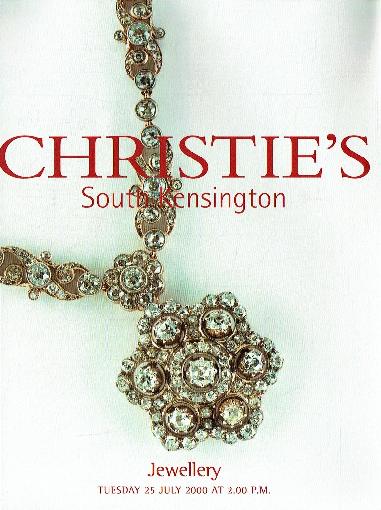 Christies July 2000 Jewellery (Digitial Only)