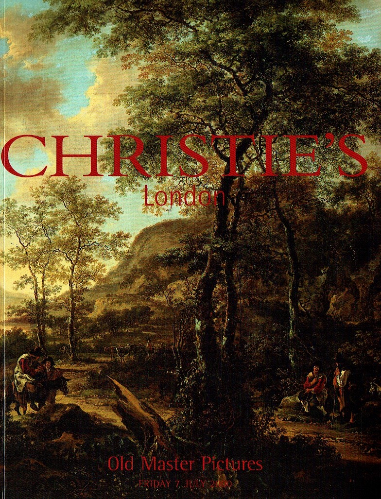 Christies July 2000 Old Masters Pictures (Digital Only)