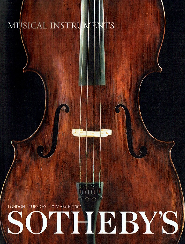 Sothebys March 2001 Musical Instruments (Digital Only)