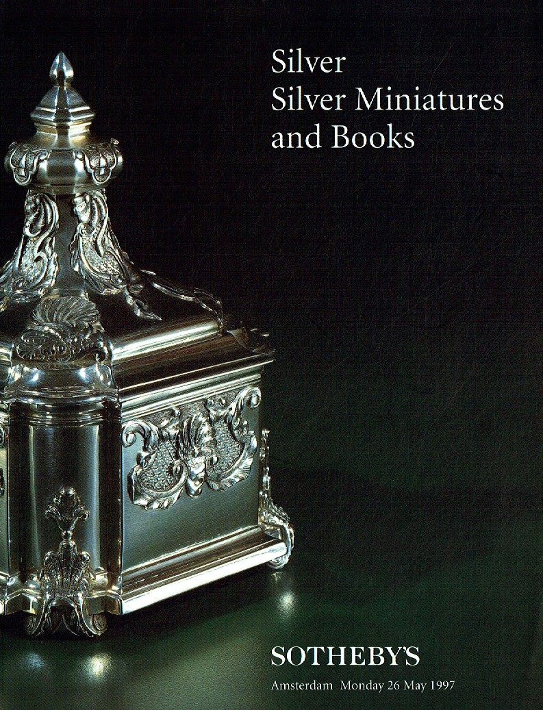 Sothebys May 1997 Silver, Silver Miniatures and Books (Digitial Only)