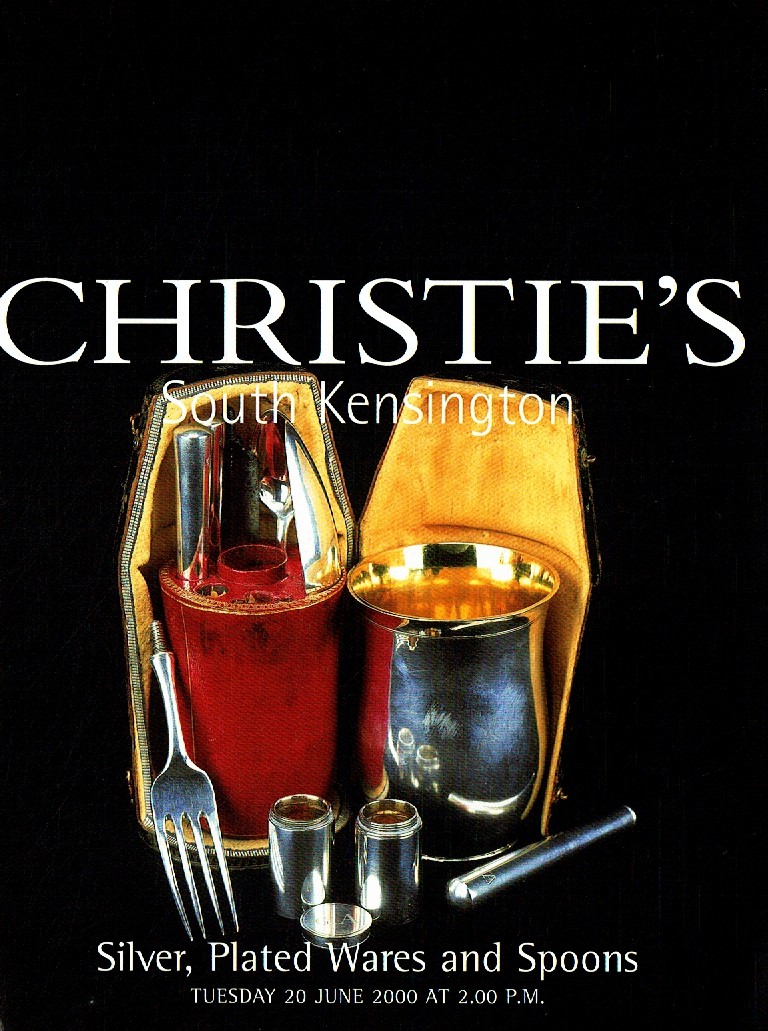 Christies June 2000 Silver, Plated Wares & Spoons (Digital Only)