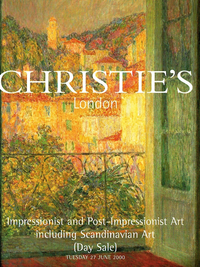 Christies June 2000 Impressionist & Post-Impressionist Art inclu (Digital Only)
