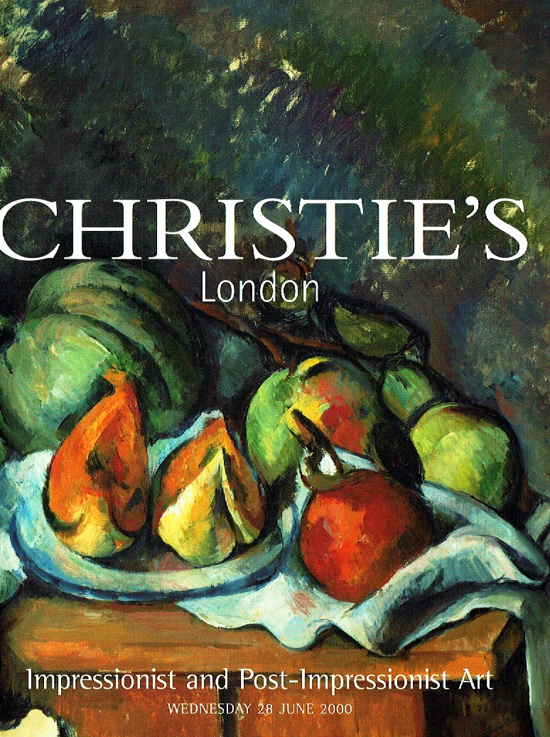 Christies June 2000 Impressionist & Post Impressionist Art (Digitial Only)
