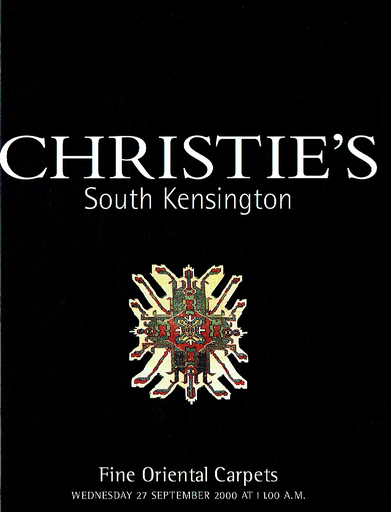 Christies September 2000 Fine Oriental Carpets (Digital Only)
