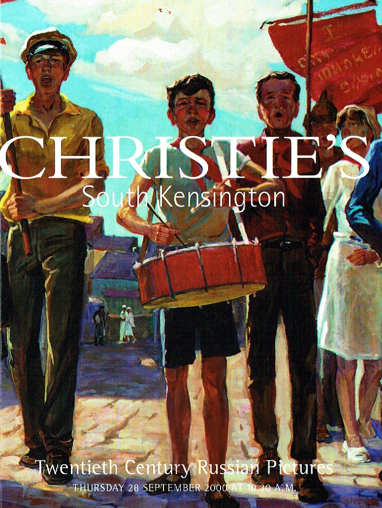Christies September 2000 Twentieth Century Russian Pictures (Digital Only)