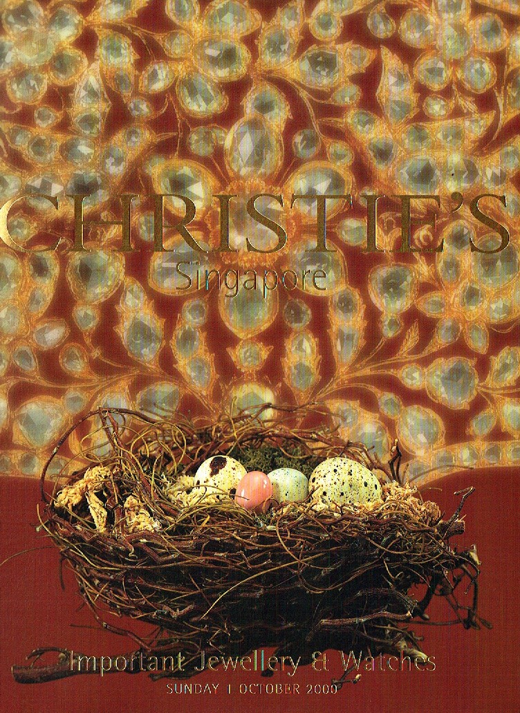 Christies October 2000 Important Jewellery and Watches (Digital Only)
