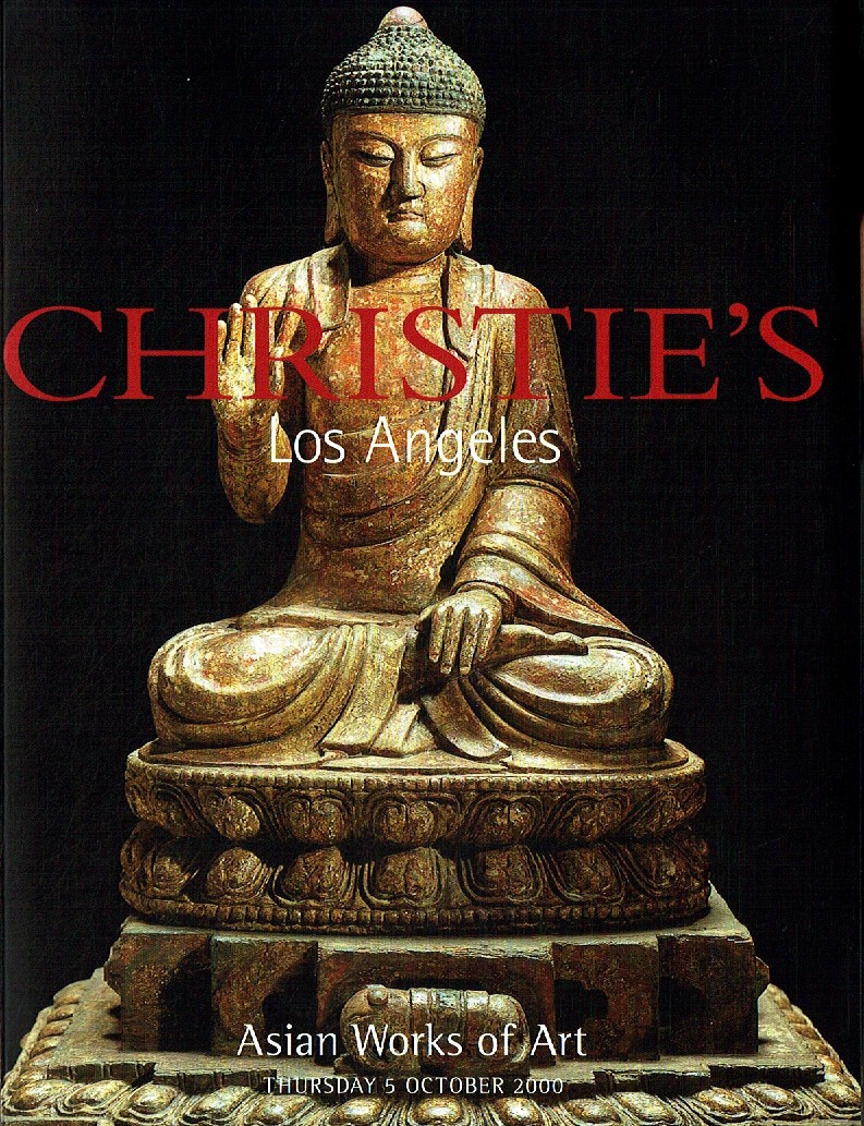 Christies October 2000 Asian Works of Art (Digital Only)