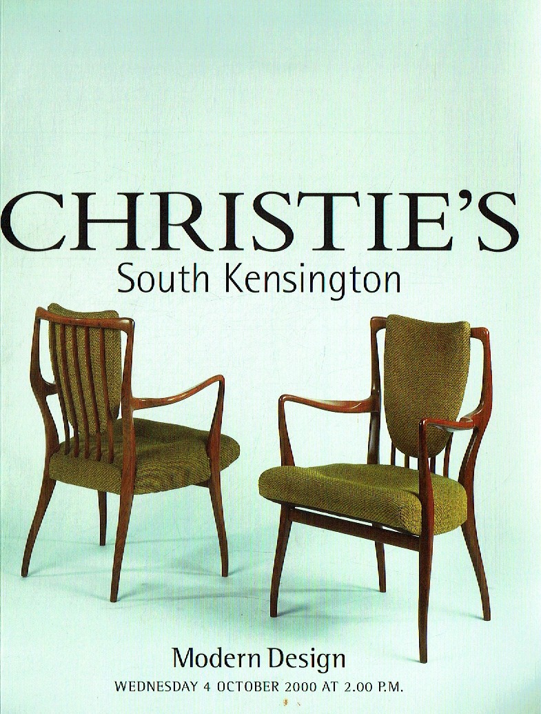 Christies October 2000 Modern Design (Digital Only)
