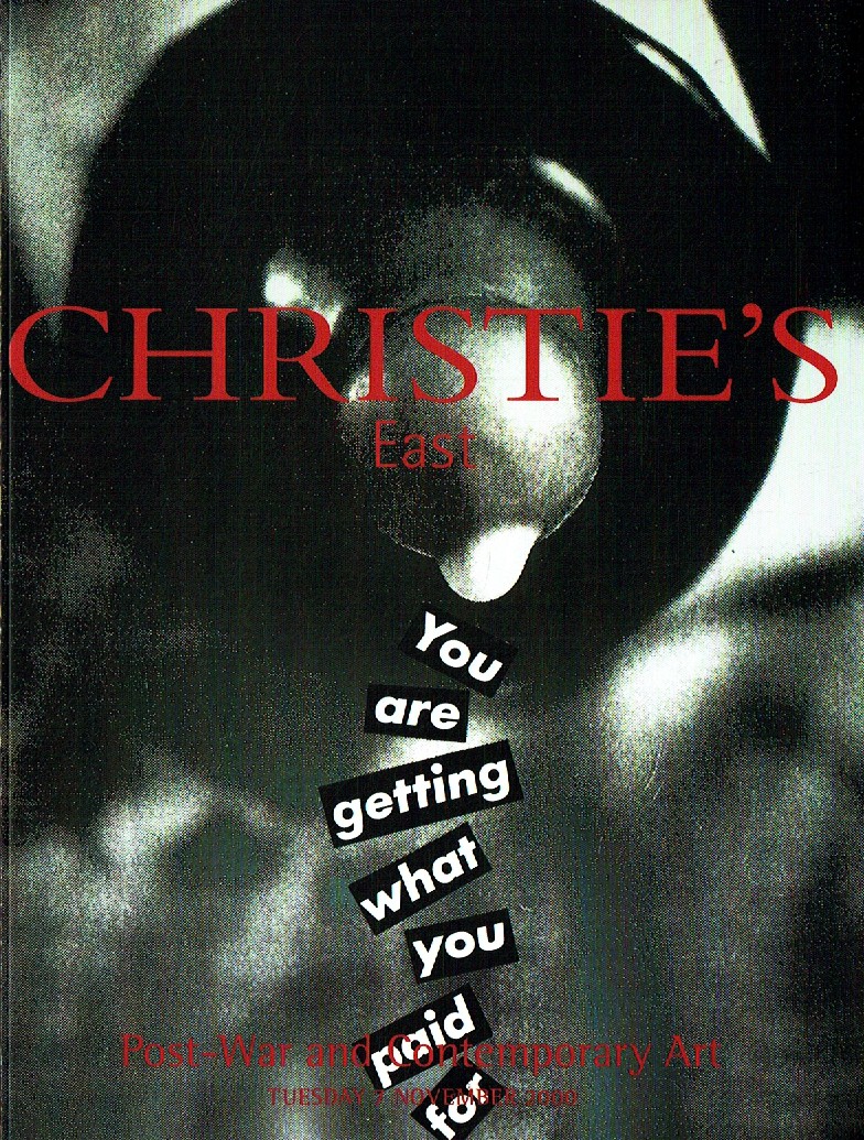 Christies November 2000 Post-War and Contemporary Art?? (Digital Only)