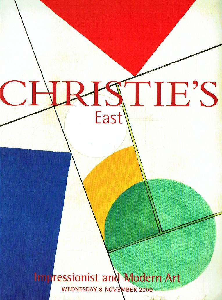 Christies November 2000 Impressionist & Modern Art (Digitial Only)
