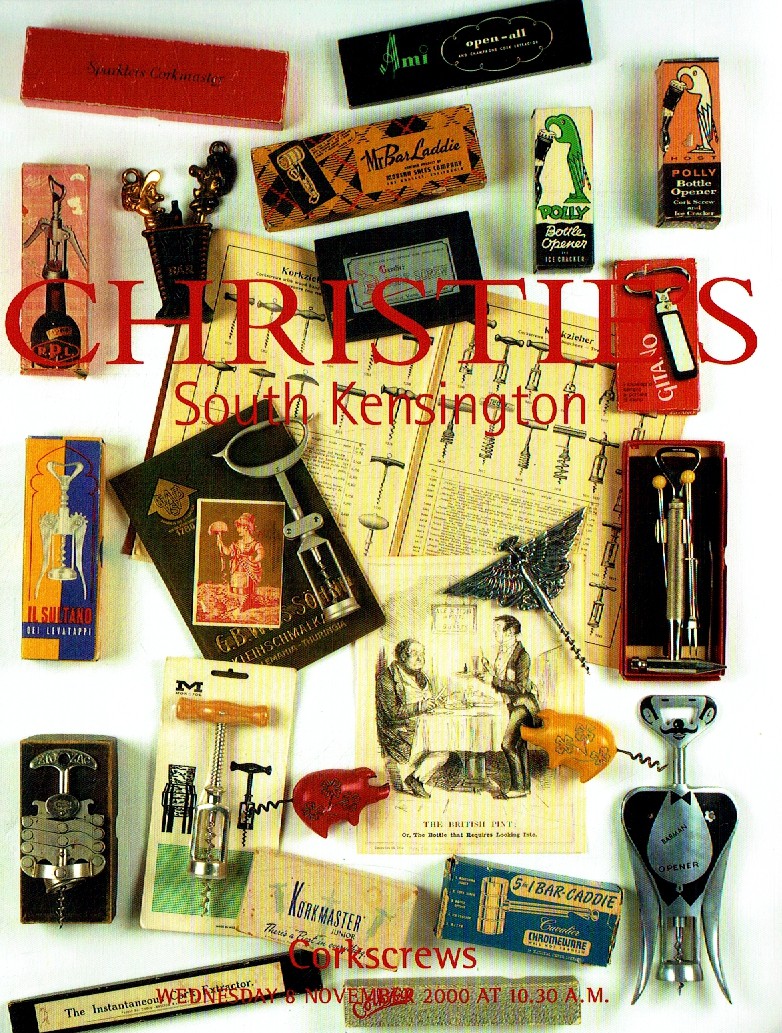 Christies November 2000 Corkscrews (Digitial Only)