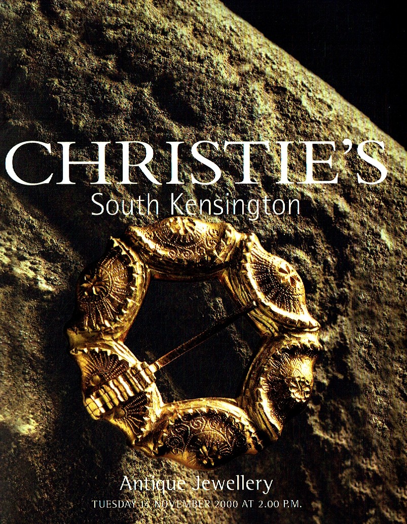 Christies November 2000 Antique Jewellery (Digitial Only)