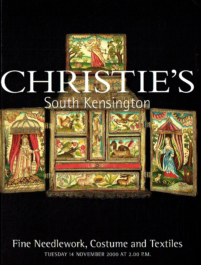 Christies November 2000 Fine Needlework, Costume and Textiles (Digital Only)