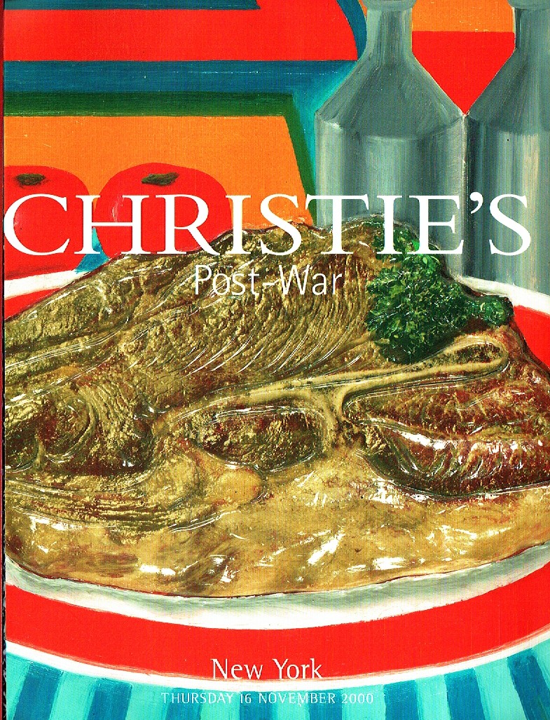 Christies November 2000 Post-War - Day Sale (Digital Only)