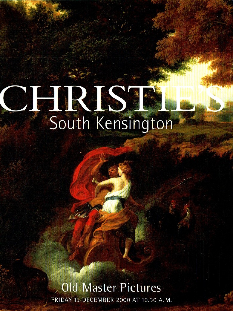 Christies December 2000 Old Master Pictures (Digital Only)