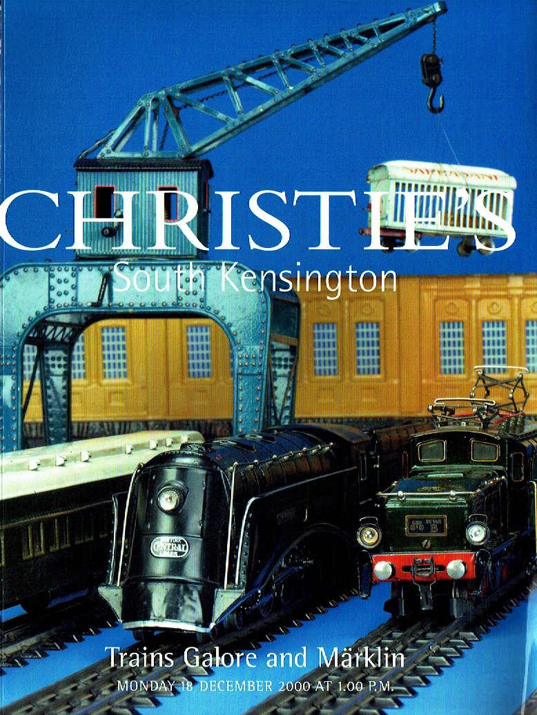 Christies December 2000 Trains Galore and Marklin (Digitial Only)