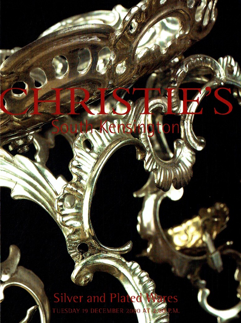 Christies December 2000 Silver and Plated Wares (Digital Only)