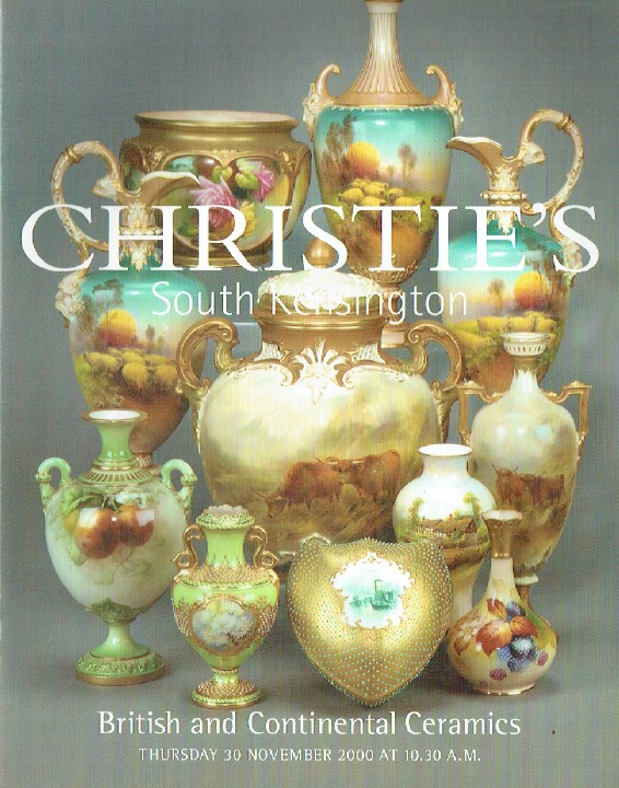 Christies November 2000 British & Continental Ceramics (Digital Only)