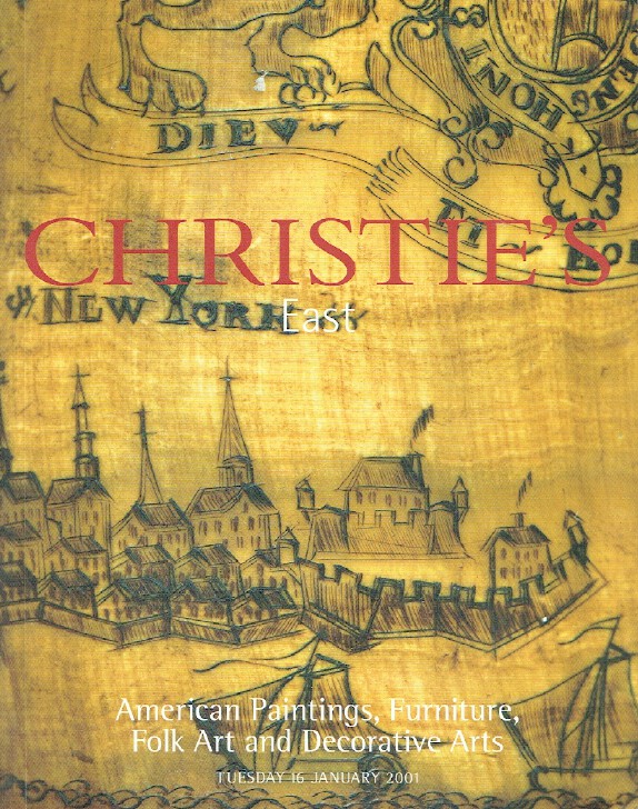 Christies January 2001 American Paintings, Furniture, Folk Arts (Digitial Only)