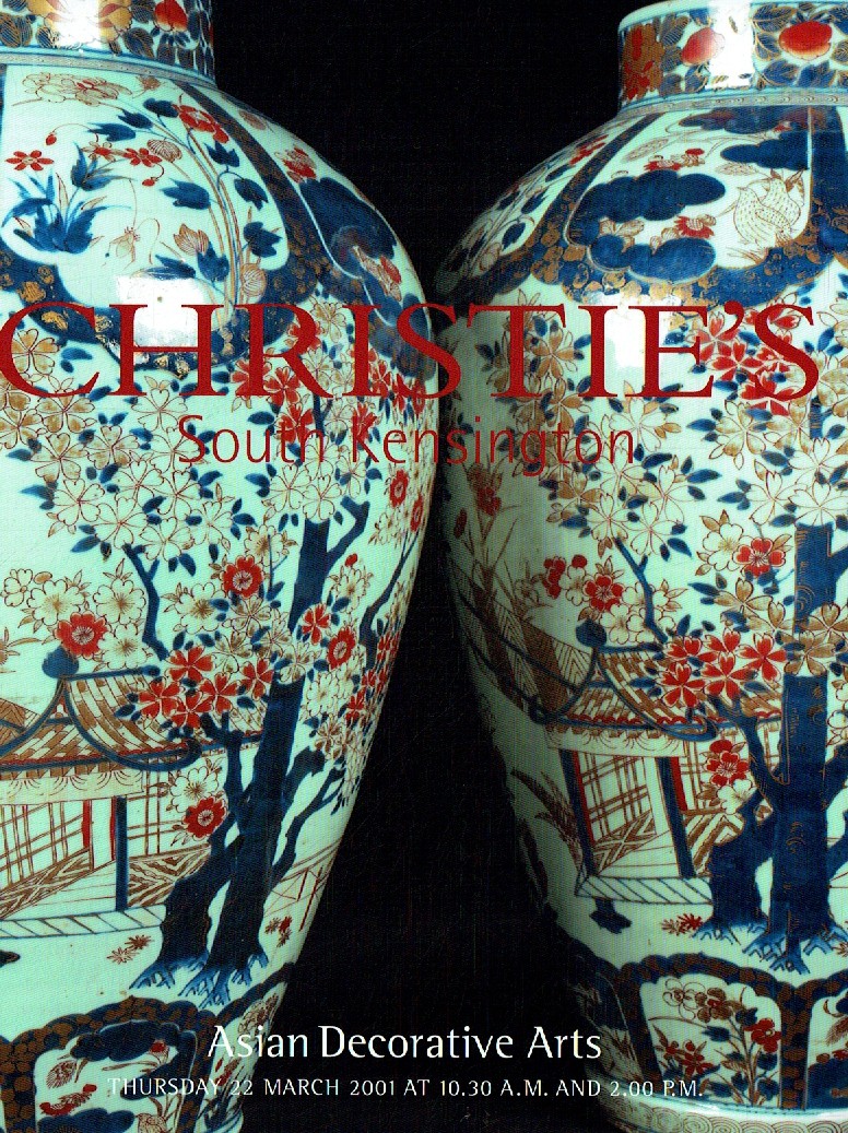 Christies March 2001 Asian Decorative Art (Digitial Only)