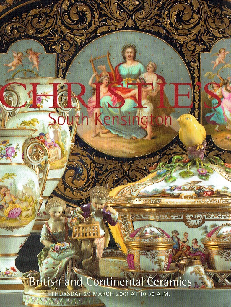 Christies March 2001 British & Continental Ceramics (Digital Only)