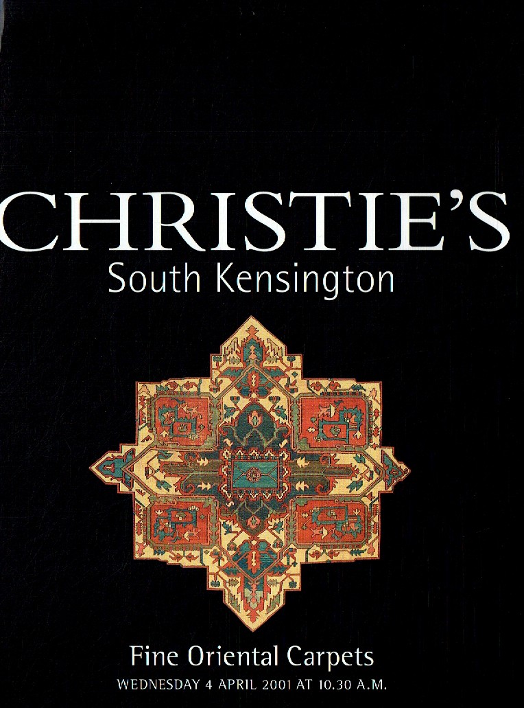 Christies April 2001 Fine Oriental Carpets (Digitial Only)