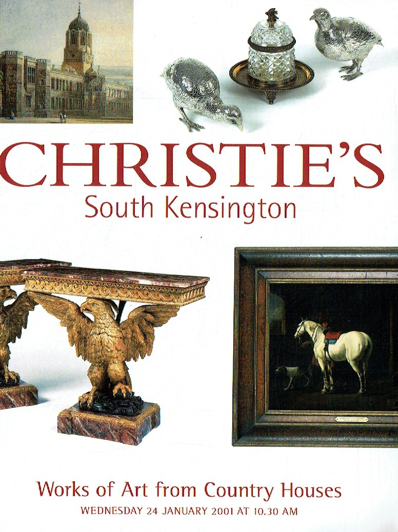 Christies January 2001 Works of Art from Country Houses (Digital Only)