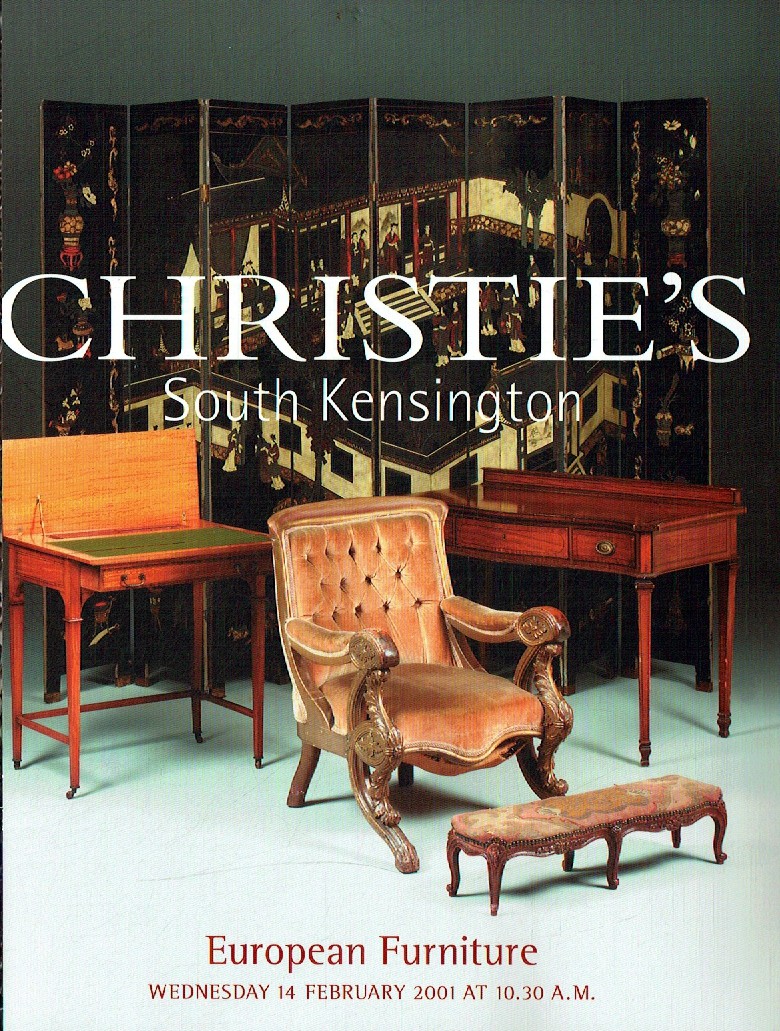 Christies February 2001 European Furniture (Digital Only)