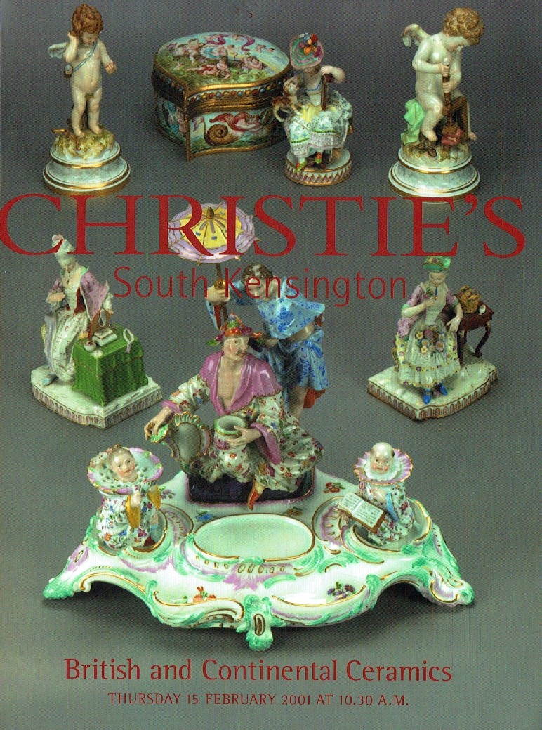 Christies February 2001 British & Continental Ceramics (Digital Only)