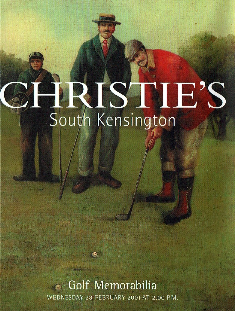 Christies February 2001 Golf Memorabilia (Digital Only)